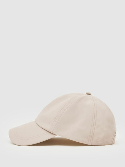 Reiss Offer - Embroidered-Logo Tech Baseball Cap in Stone