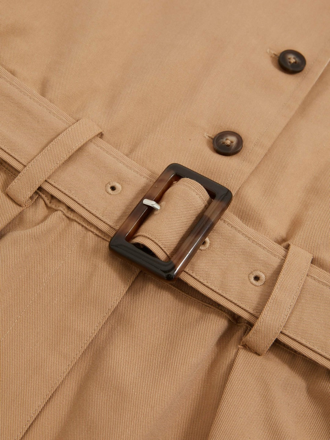 Reiss Offer - 13-14 yrs Cotton-Lyocell Utility Playsuit in Camel