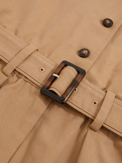 Reiss Offer - 13-14 yrs Cotton-Lyocell Utility Playsuit in Camel