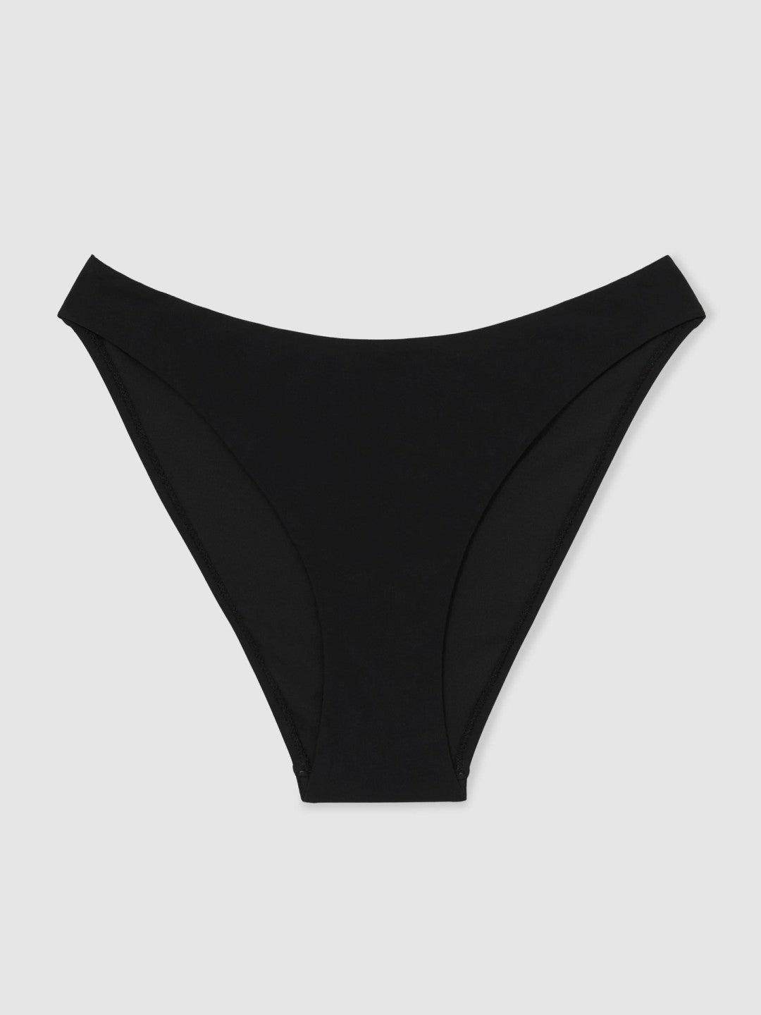 Reiss Deal - High Cut Bikini Bottoms in Black