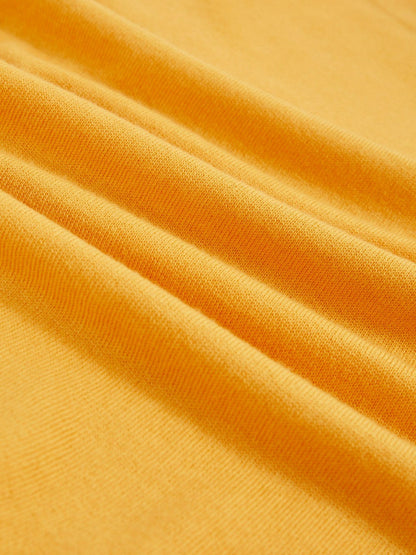 Reiss Merino Wool Crew-Neck Jumper in Yellow