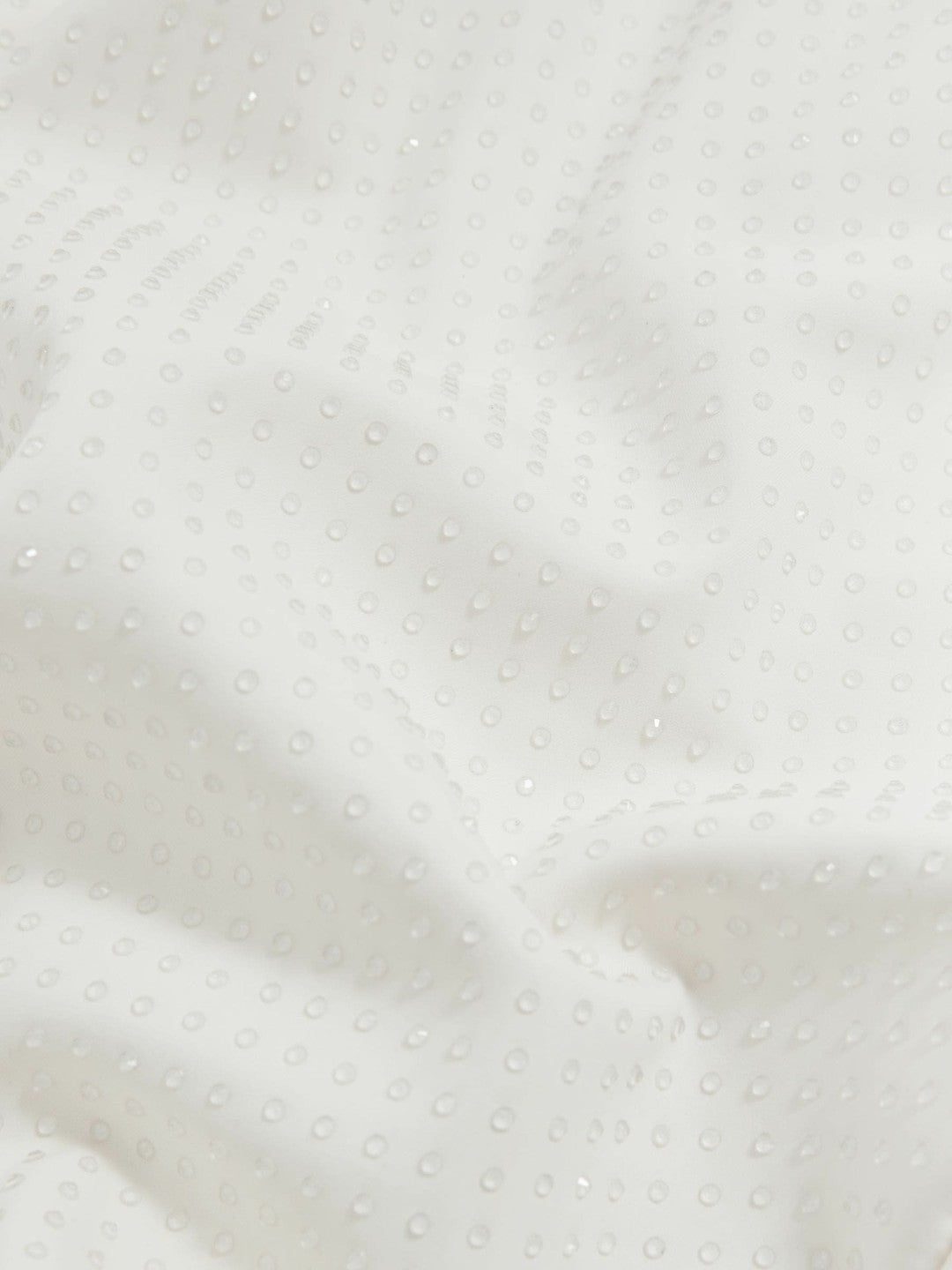 Reiss Best Seller - Good American Scuba Crystal Midi Dress in White