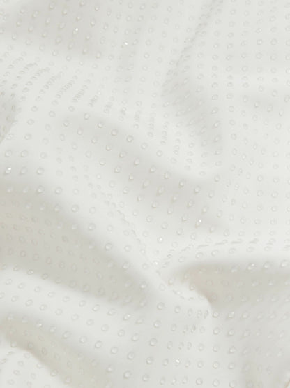 Reiss Best Seller - Good American Scuba Crystal Midi Dress in White