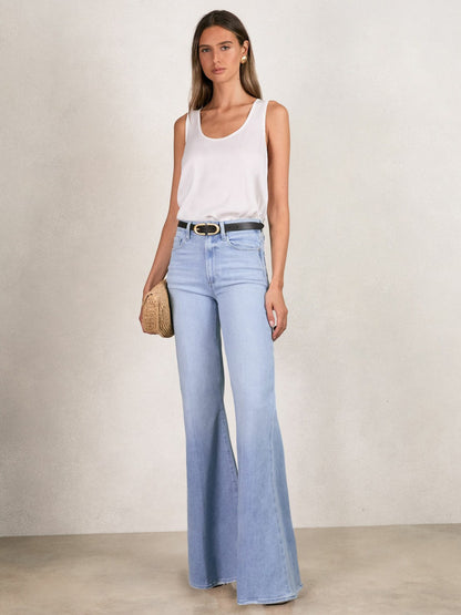 Reiss Featured - Paige Shorts in Light Blue