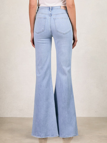 Reiss Featured - Paige Shorts in Light Blue