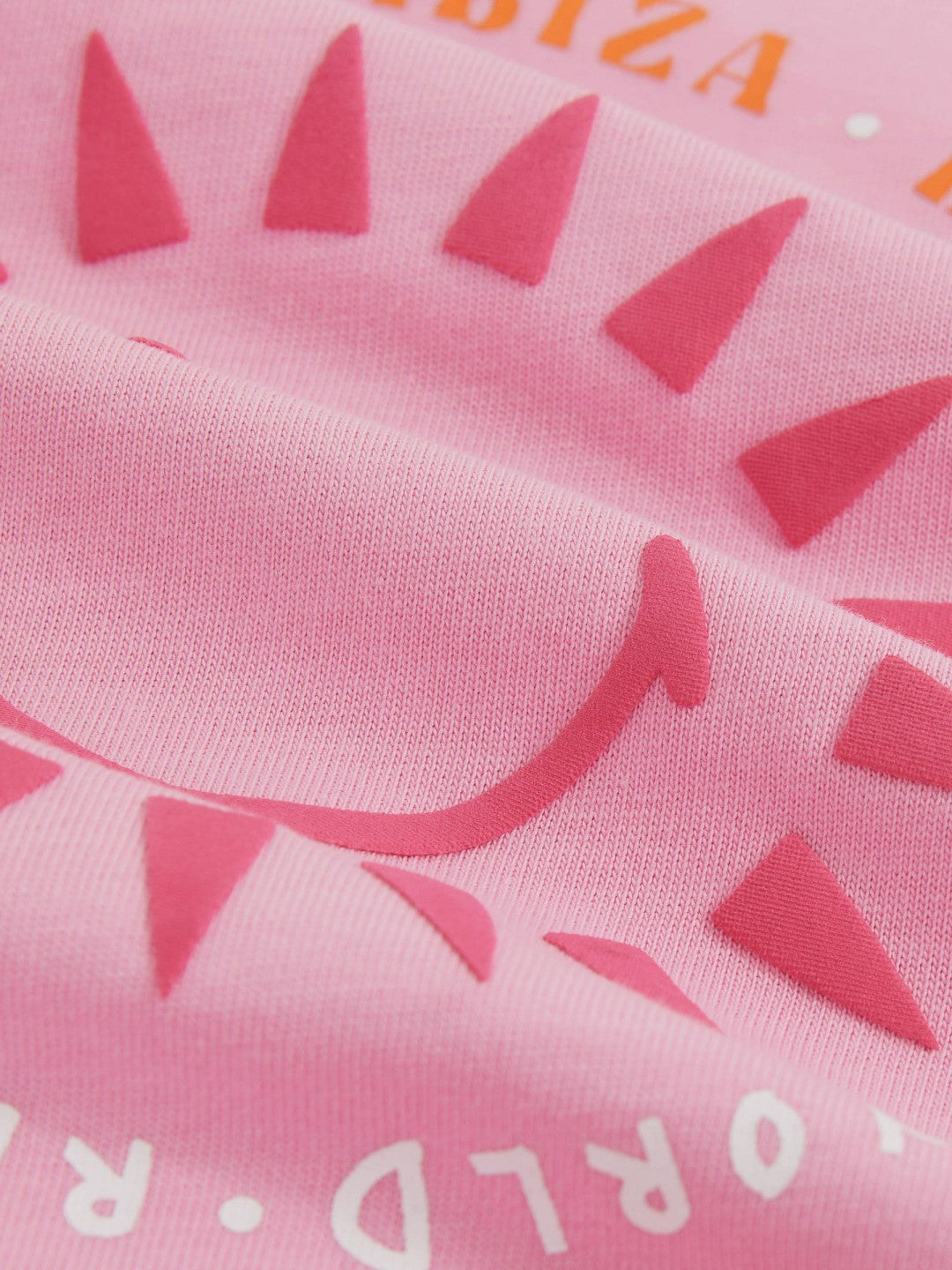 Reiss Offer - 13-14 yrs SmileyWorld | Sun-Print T-Shirt in Pink