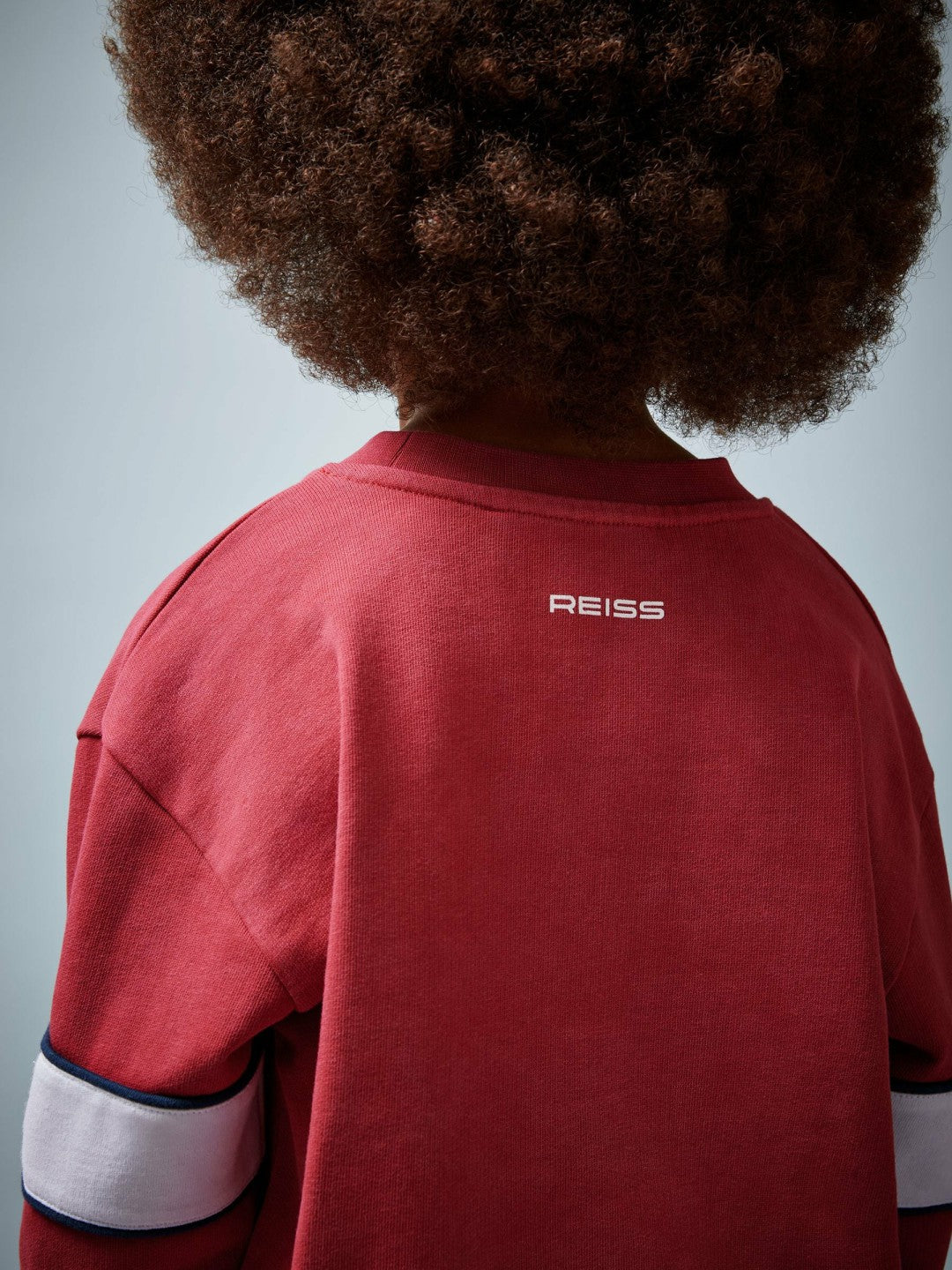 Reiss Offer - 9-13 yrs Superman Cotton Logo Sweatshirt in Red