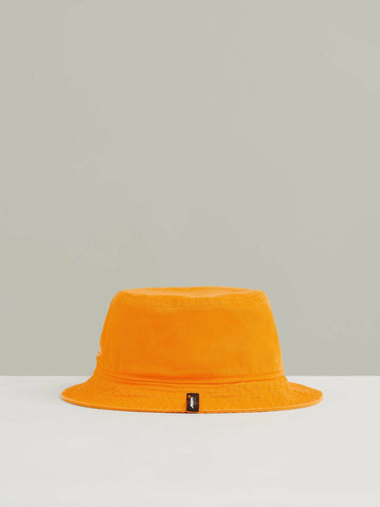 Reiss Featured - Unisex Fit McLaren Racing Cotton Bucket Hat in Papaya Orange