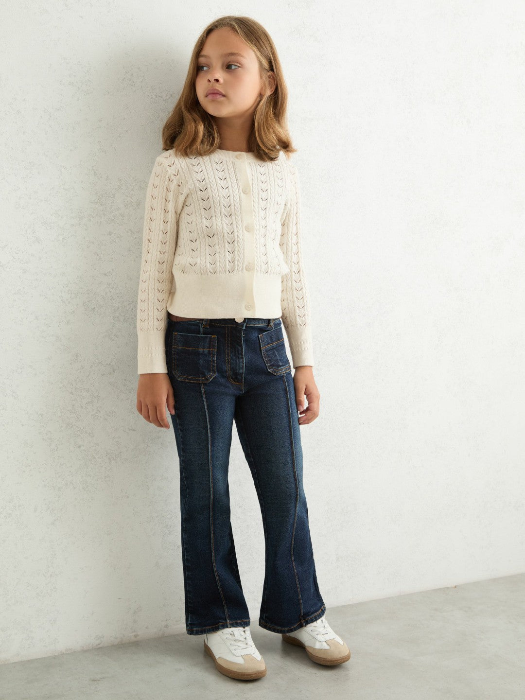 Reiss Sale - Cardigan in Ivory