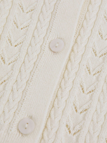 Reiss Sale - Cardigan in Ivory