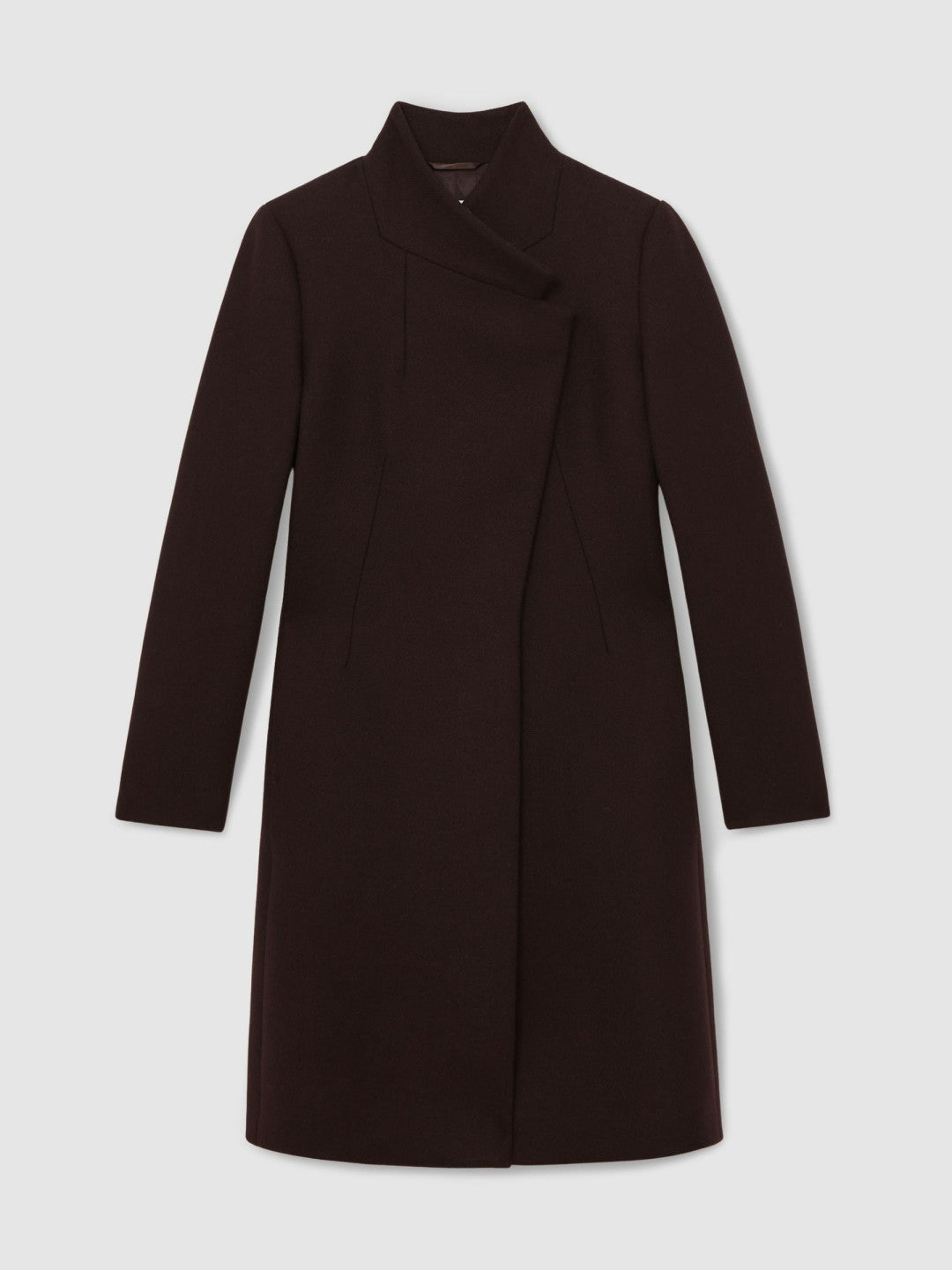 Reiss Sale - Petite Coat in Chocolate Brown