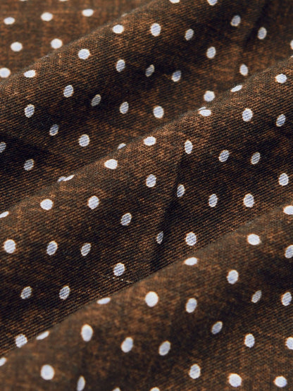 Reiss Deal - Pocket Squares in Chocolate Brown