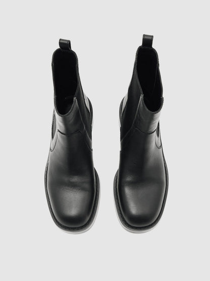 Reiss Sale - Leather Chelsea Boots in Black