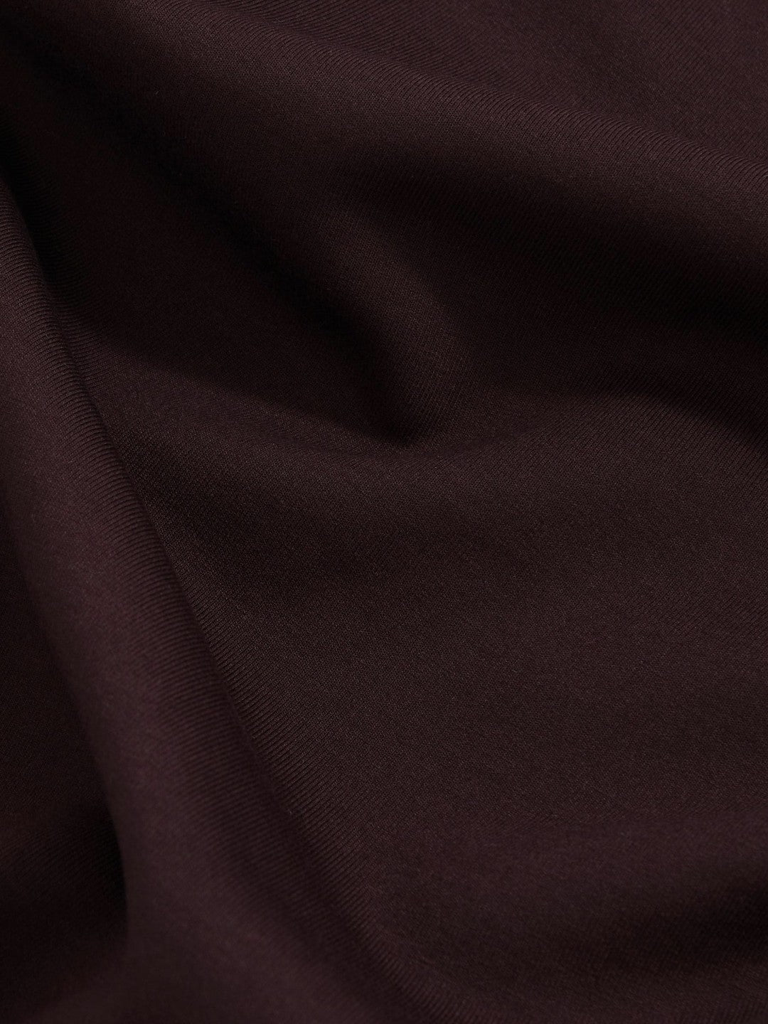 Reiss Interlock Jersey Crew Neck T-Shirt in Cherry Red