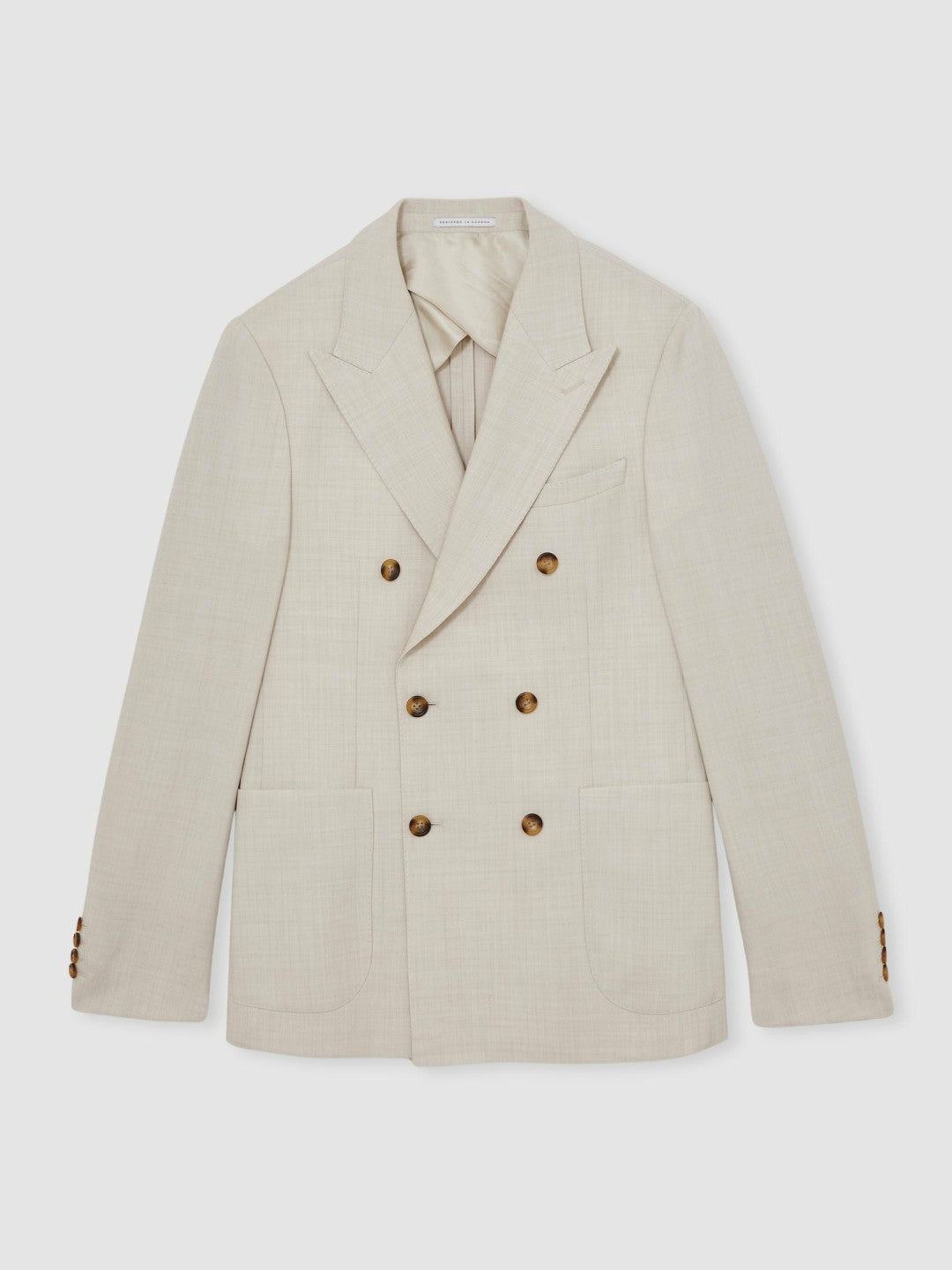 Reiss Deal - Suit Jacket in Stone