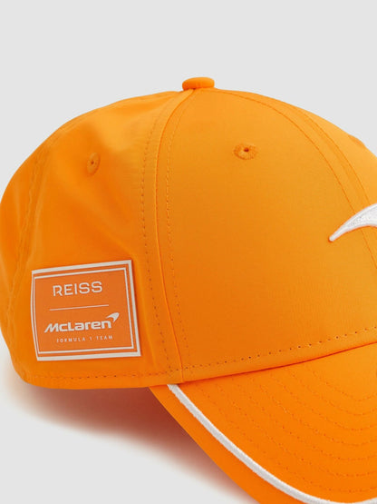 Reiss Savings - McLaren F1 Team Speedmark Logo Cap Unisex Fit in Papaya Orange