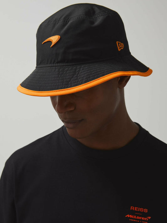 Reiss Sale - McLaren F1 Team Speedmark Bucket Hat in Black