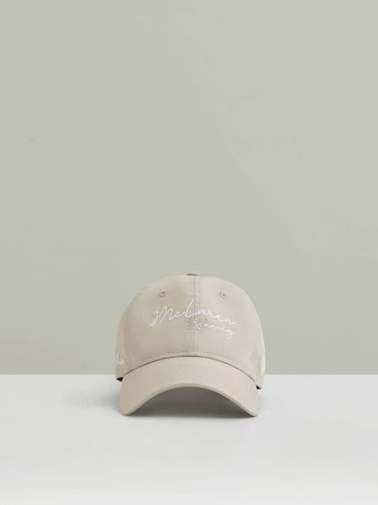Reiss Affordable - McLaren Racing Logo Embroidered Cap Unisex Fit in Stone