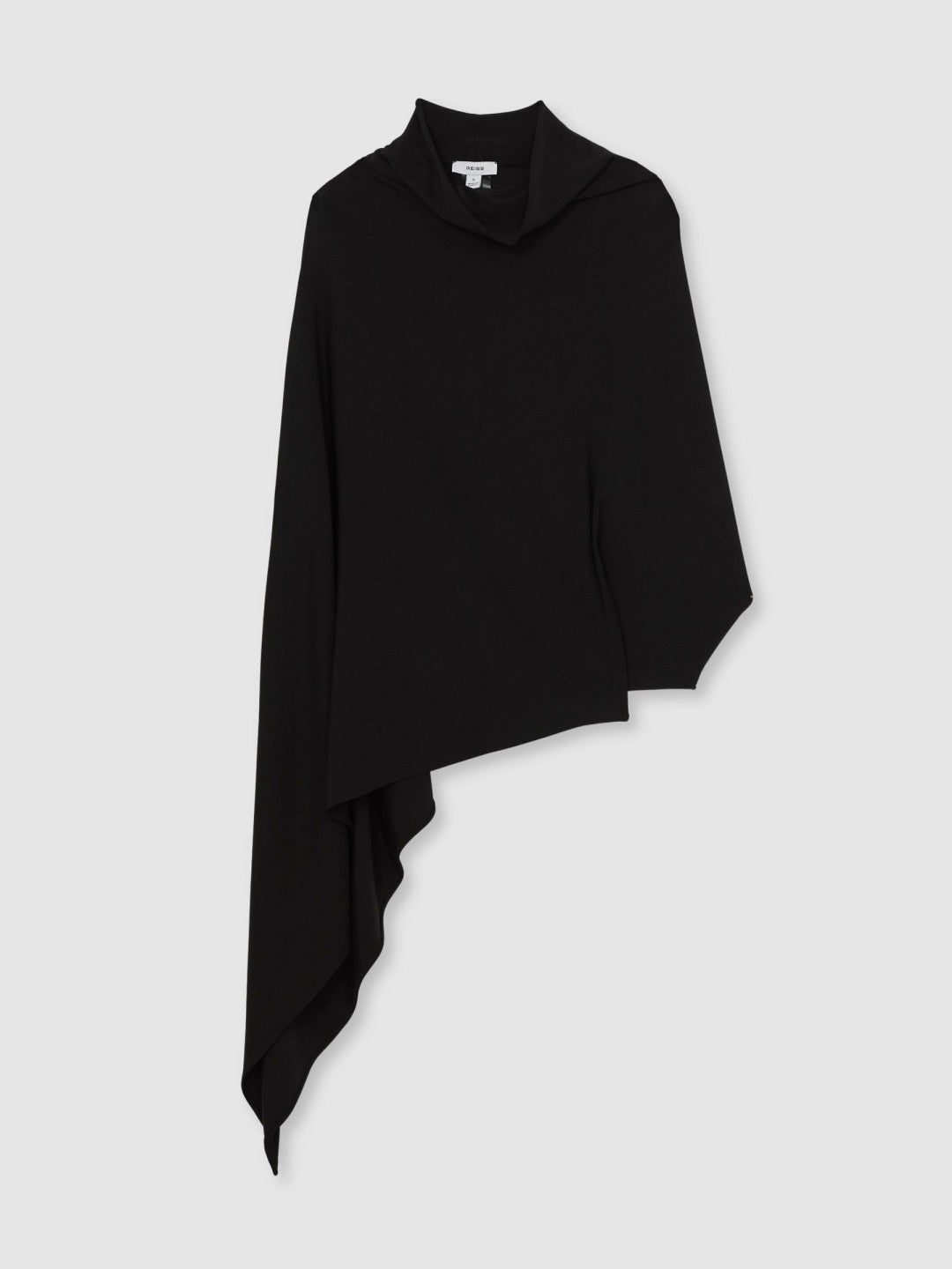 Reiss Offer - Cape Detail Top in Black