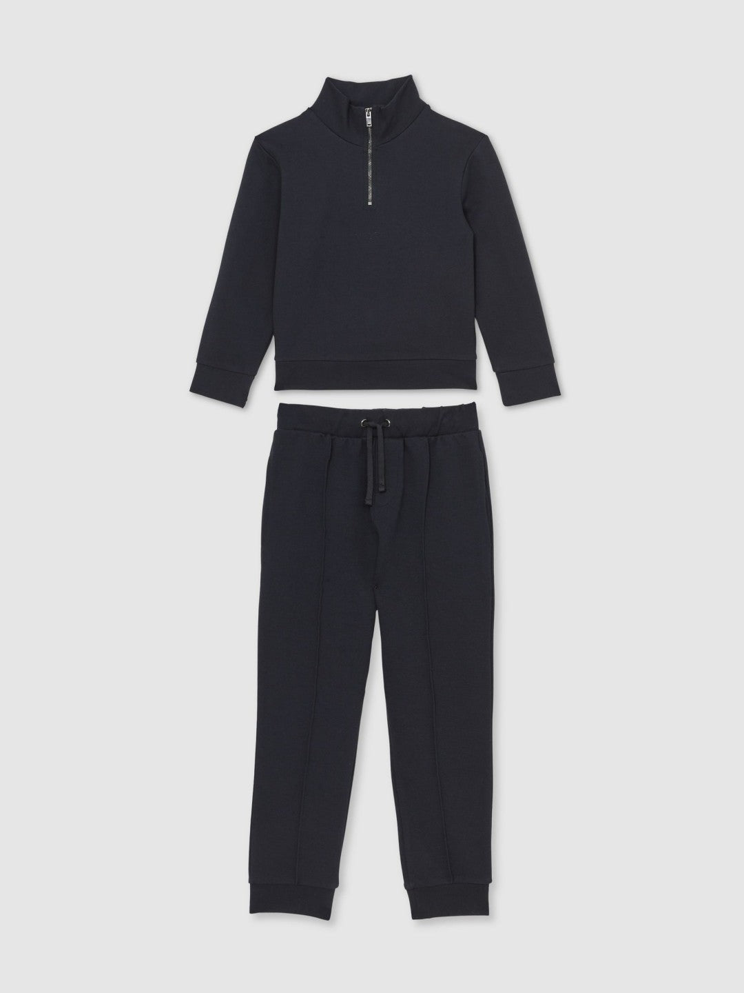 Reiss Savings - 9-13 yrs Interlock Sweatshirt and Trousers Set in Navy Blue
