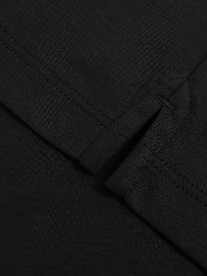 Reiss Offer - Cotton Short-Sleeve Polo Shirt in Black