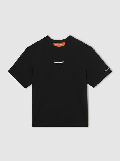 Reiss McLaren F1 Team Lando-Print T-Shirt Unisex Fit in Black