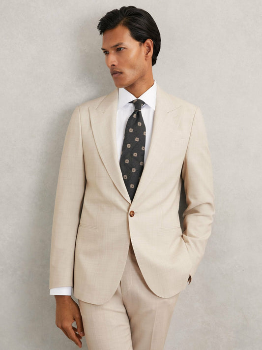 Reiss Sale - Suit Jacket in Stone