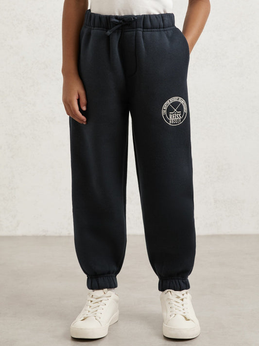 Reiss Offer - 3-9 yrs Hockey Joggers in Navy